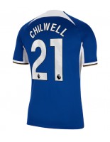 Chelsea Ben Chilwell #21 Domácí Dres 2023-24 Krátký Rukáv